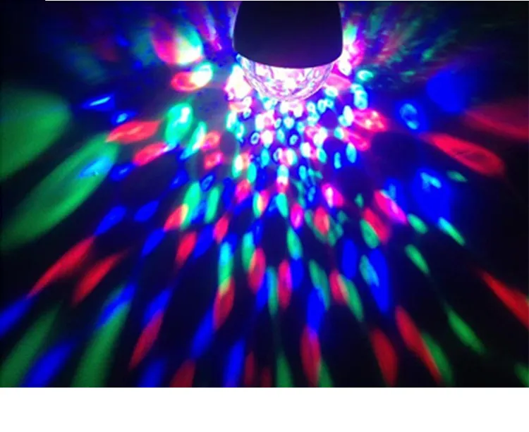 Proiettore Laser Bulb RGB led illuminazione scenica lampadina magica effetti led e27 la decorazione della lampada KTV BAR la festa di compleanno di nozze di natale