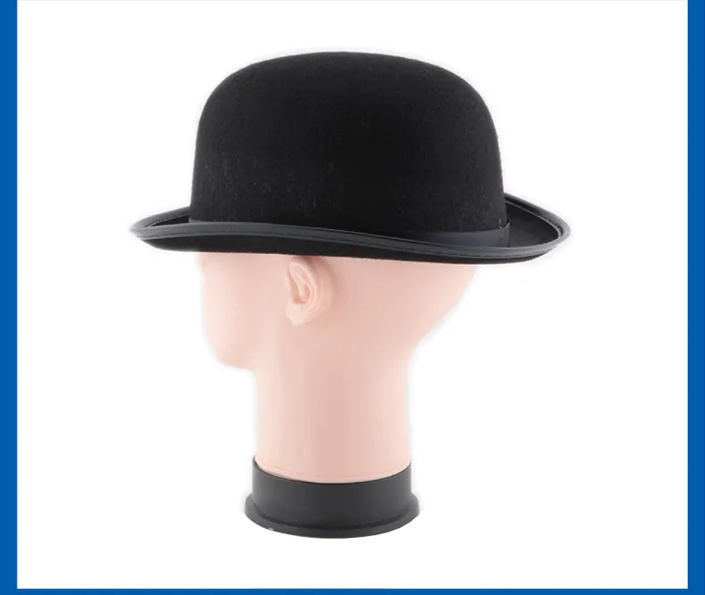 Halloween Party Rollenspel Hoeden Chaplin Hoeden Magician Hat Magic Hat Hoge Caps Jazz Met Magic Props 56G