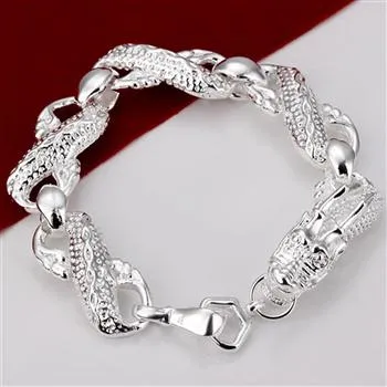 Wholesale - lowest price Christmas gift 925 Sterling Silver Fashion Necklace+Earrings set QS0s59775