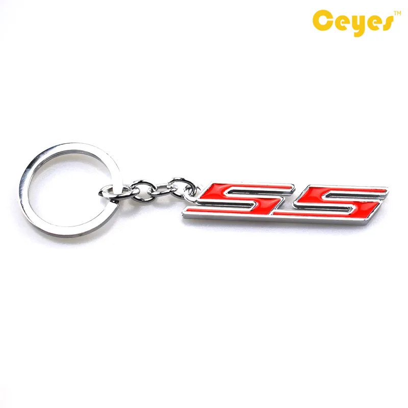 Auto -styling sleutelhanger voor SS voertuiglogo sleutelhanger voor Audi S -lijn VW Nissan auto -accessoires Key Chain5410341