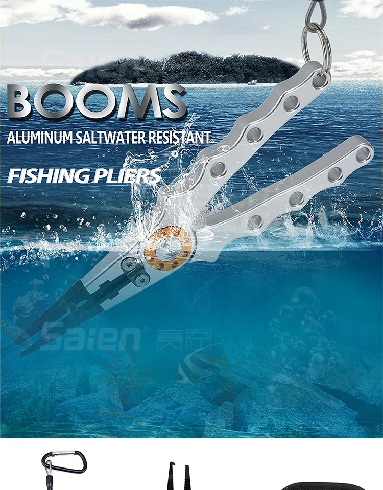 Accessories Booms Fishing Aluminum Fishings Pliers Resistant