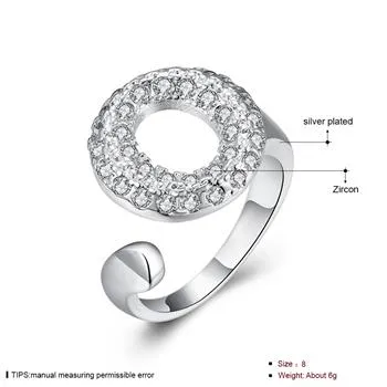 Wholesale - Retail lowest price Christmas gift, new 925 silver fashion RingyR028