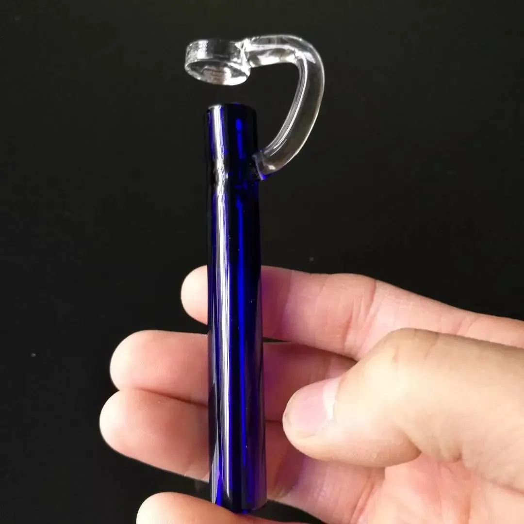 Nuevo con boquilla para cigarrillos, accesorios para bongs de vidrio al por mayor, pipa de agua de vidrio para fumar, envío gratis