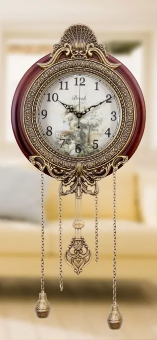 Relojes De Pared De Madera De Estilo Retro Con P ndulo Estilo