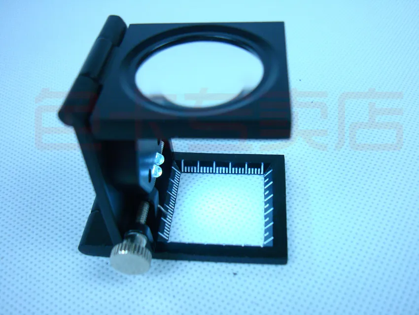 Förstoring 10X Watch Reparationsverktyg Zinc Alloy Metal Ram Optiska linser Reparera Förstoringsverktyg
