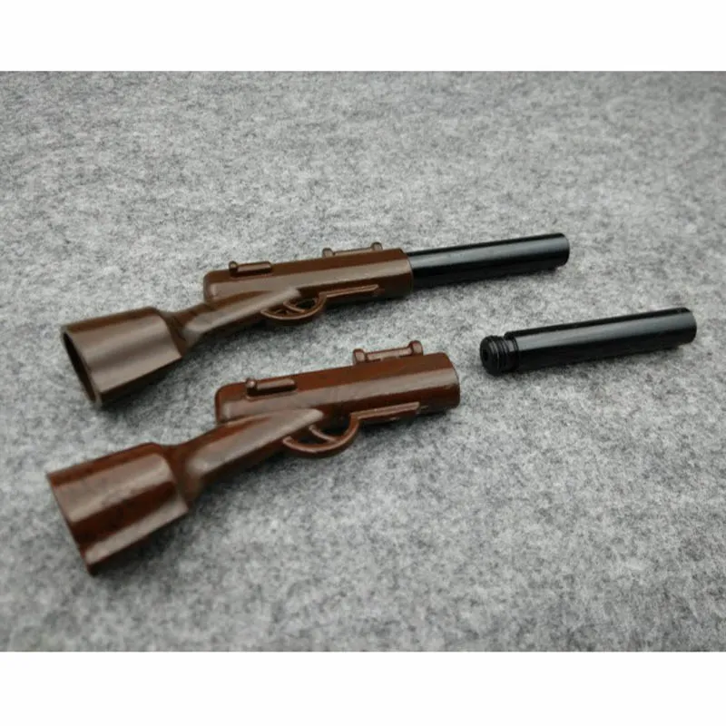 Rifle One Hitter Pipe Rifle Stealth Metal Pipe Gun Style Metal rökrör Handrör bärbar rökrör mini gåva tobaksrör gratis frakt