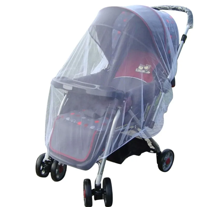 Atacado-bebê infantil crianças carrinho de criança pushchair ao ar livre mosquito inseto rede de malha de malha adequado para pequeno e médio porte buggy