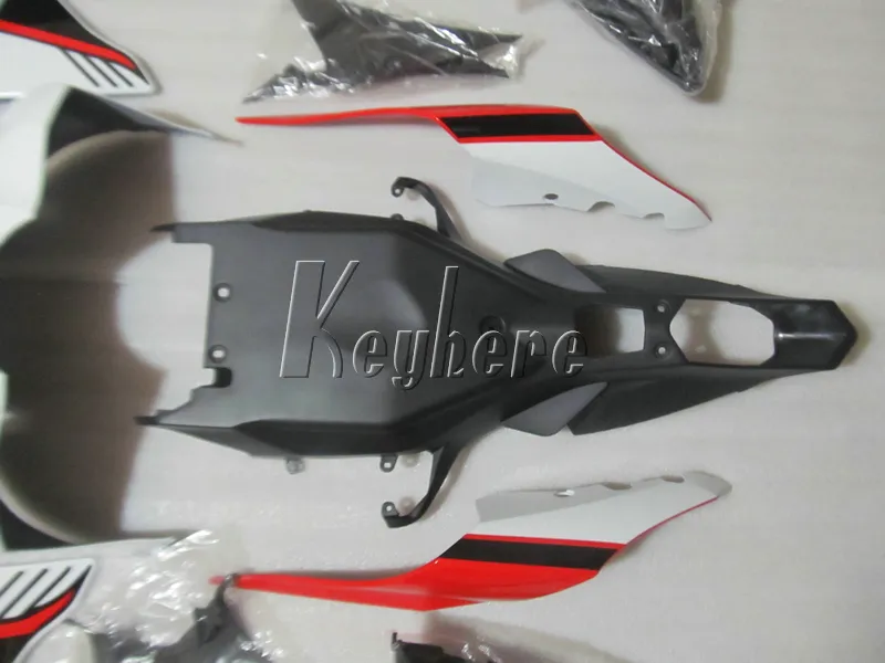 Carenados de moldeo por inyección para Yamaha YZF R1 09 10 11 12 13 14 kit de carenado de motocicleta blanco negro YZFR1 2009-2014 OR22