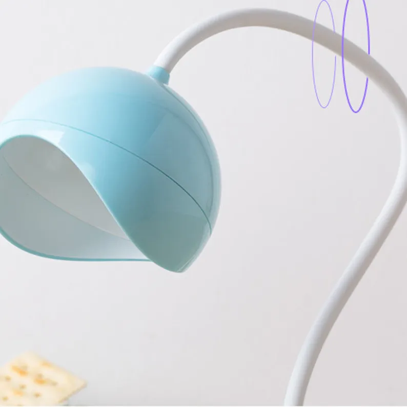 Lampada da lettura a LED apprendimento, lampada protezione degli occhi, tubo in silicone, piegatura, pieghevole, touch oscuramento, uso studenti USB6877973