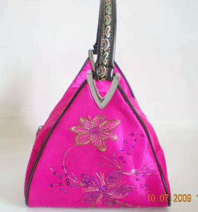 triangle Evening bags satin silk bag,Gift bags handbags purse coin bag,present bag 30pcs/lot#1746