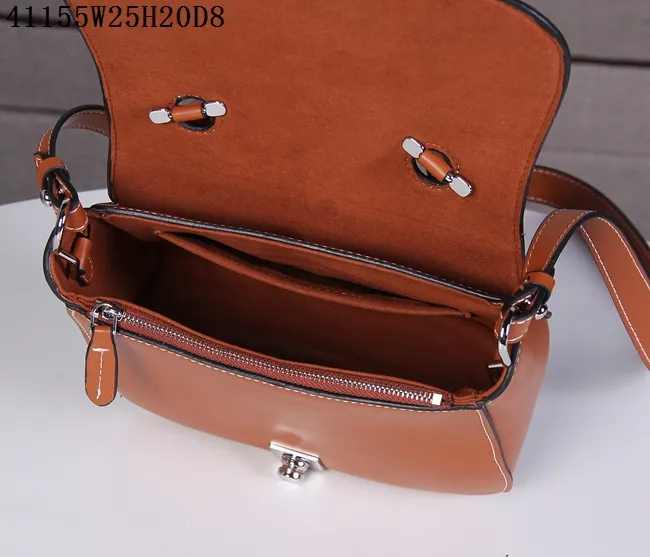 Concise small women shoulder bags genuine leather soft casual school bag model with metal lock outdoor traveling bags