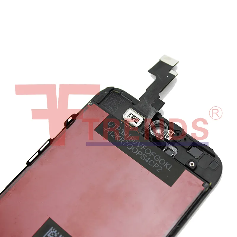 För iPhone 5 5S 5C SE LCD-skärm Display Pekskärm Digitizer Fullständig montering Bytesdel Billiga pris / Svart Vit Gratis frakt