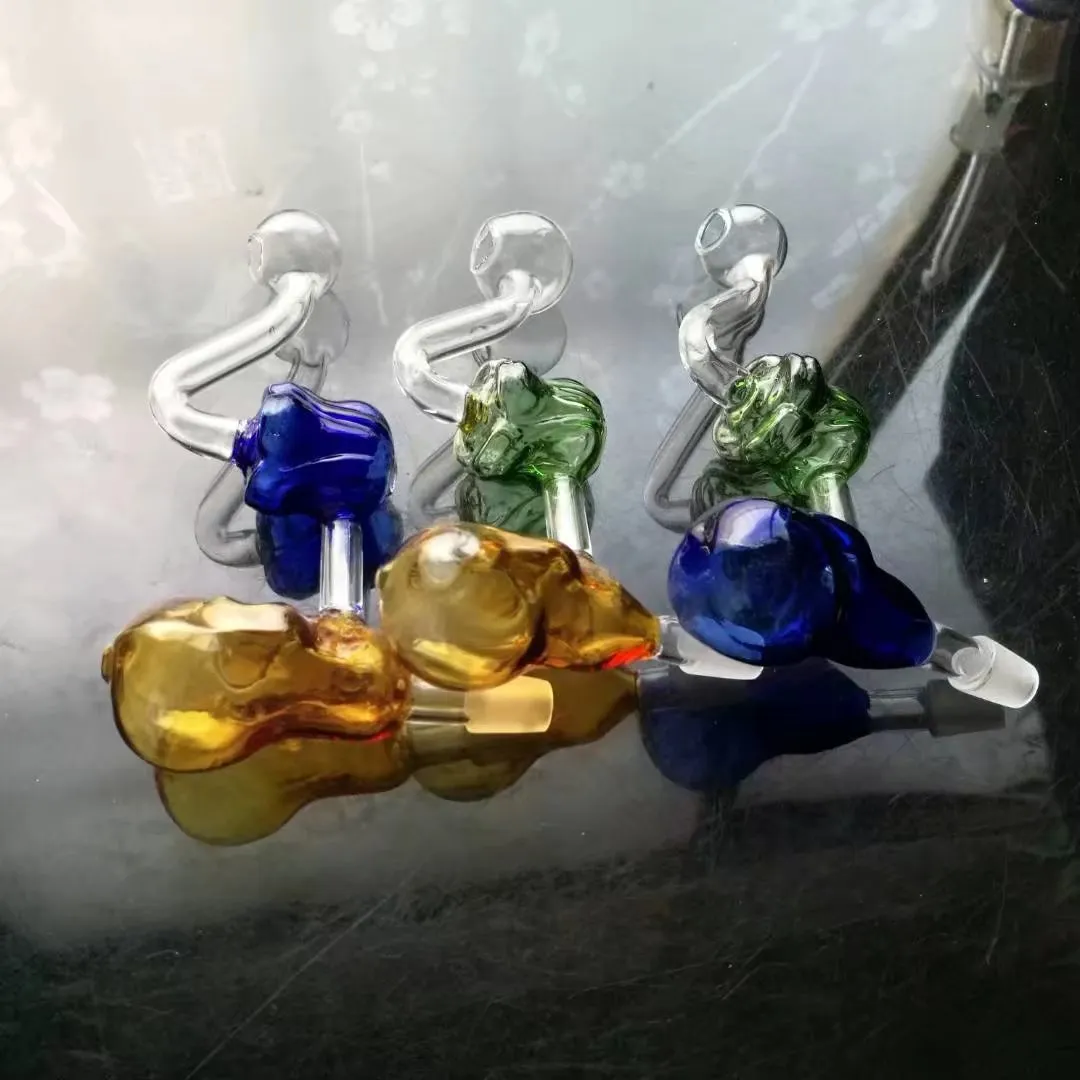 fervura Rose s, Pipes New Único vidro Bongos de vidro tubulações de água Hookah Oil Rigs fumadores com conta-gotas