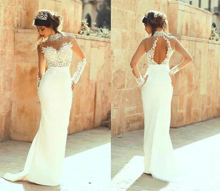 Vestidos de novia ceñidos deals
