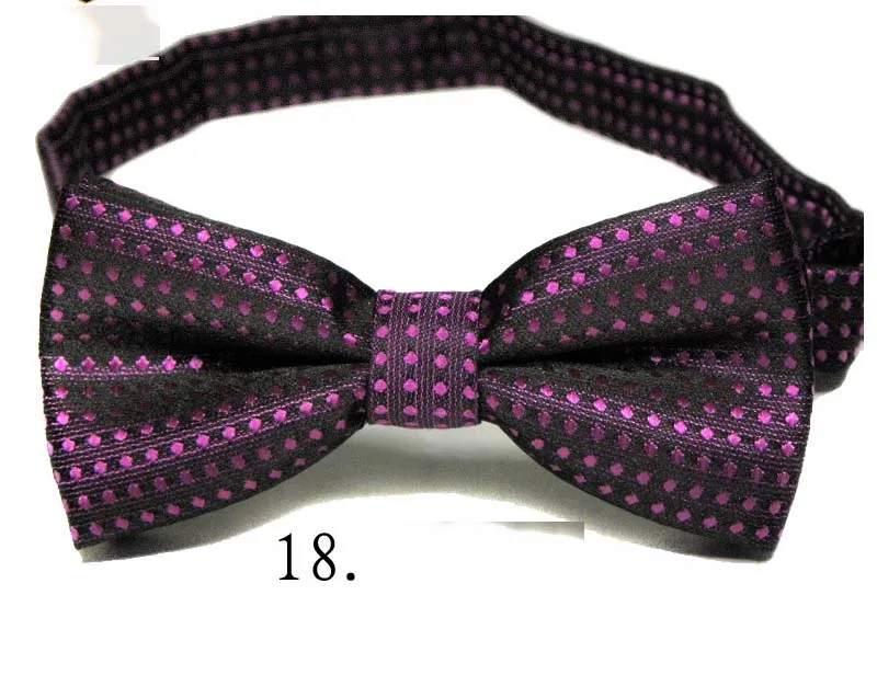 18 цветов новые дети Bowties детские галстуки галстуки-бабочки мальчики галстук-бабочку чистый цвет bowtie звезды проверить горошек полосы бесплатная доставка