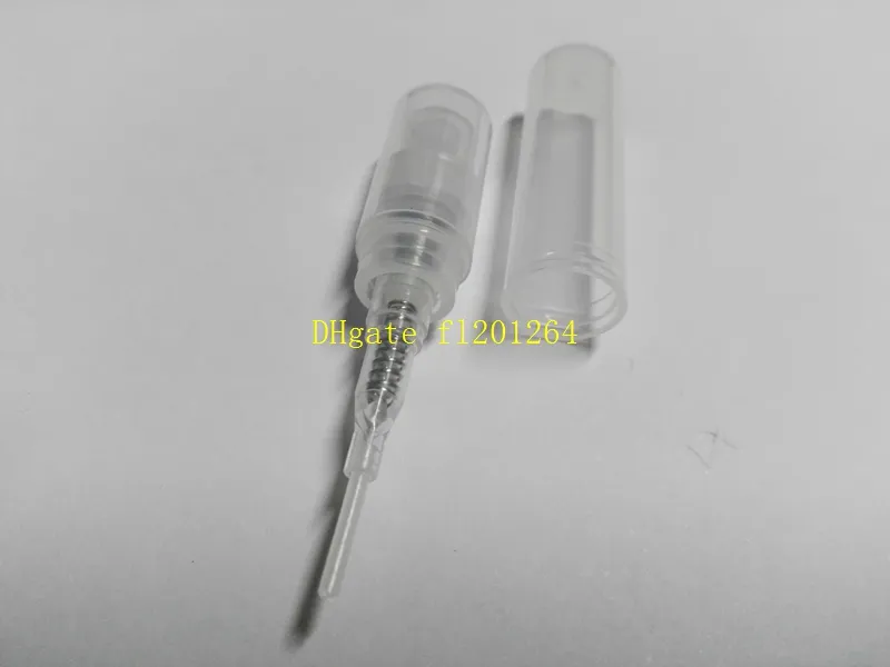 فيديكس دي إتش إل / الشحن السريع الخالي 2ml 3ml مصغرة زجاجة عطر بخاخ بلاستيكية ، تعزيز عينة صغيرة العطور رذاذ