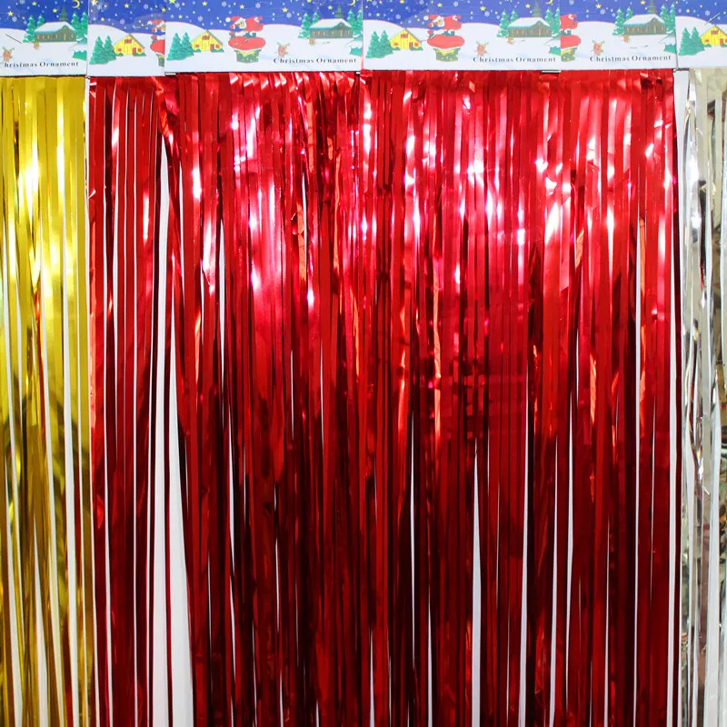 Hurtownie 1M Balloon Tassel Wstążka Kolorowe ozdoby świąteczne Urodziny Dostawy Ornament ślubny na Walentynki 6 kolorów