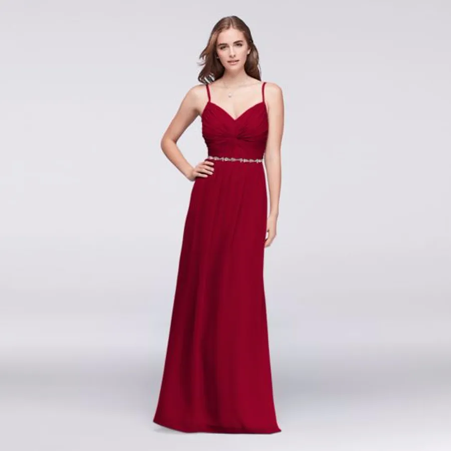 Crinkle chiffon deals dress