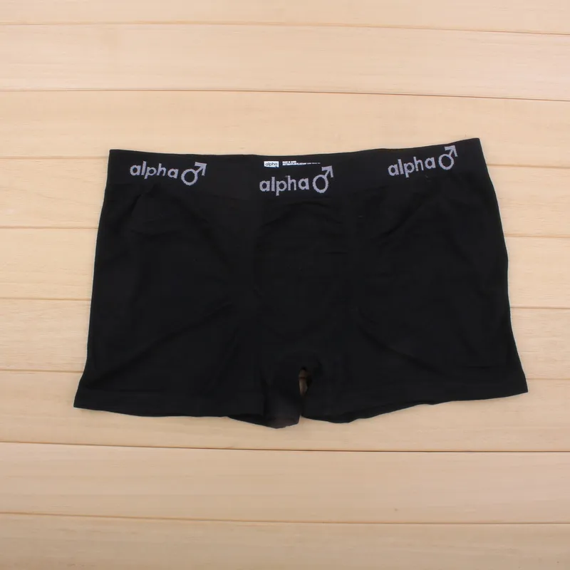 S A * Man Mid-Rise Cotton Seamless BoysHort Mäns Tränar Underkläder Män Boxer Shorts Blanda Färg / Hysal