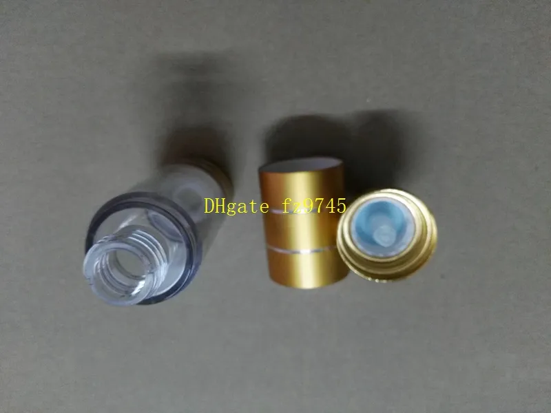 15ml 30ml Gold Airless Bottle Vacuum bottle Pump Lotion Cosmetic Container Used For Travel Refillable Bottles