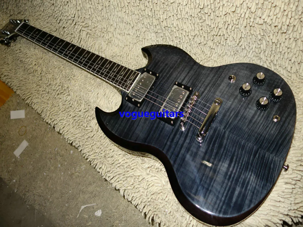 New Arrival Gray Custom Shop Electric Guitar High Quality Musical instruments HOT