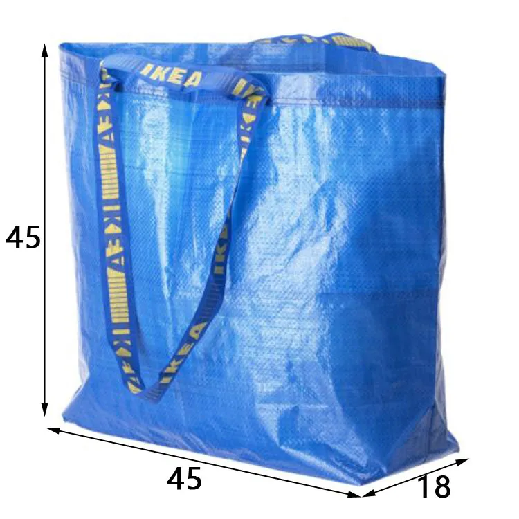 Grande Shopping Bag Lavandaria do mantimento de armazenamento reutilizável FRAKTA Strong