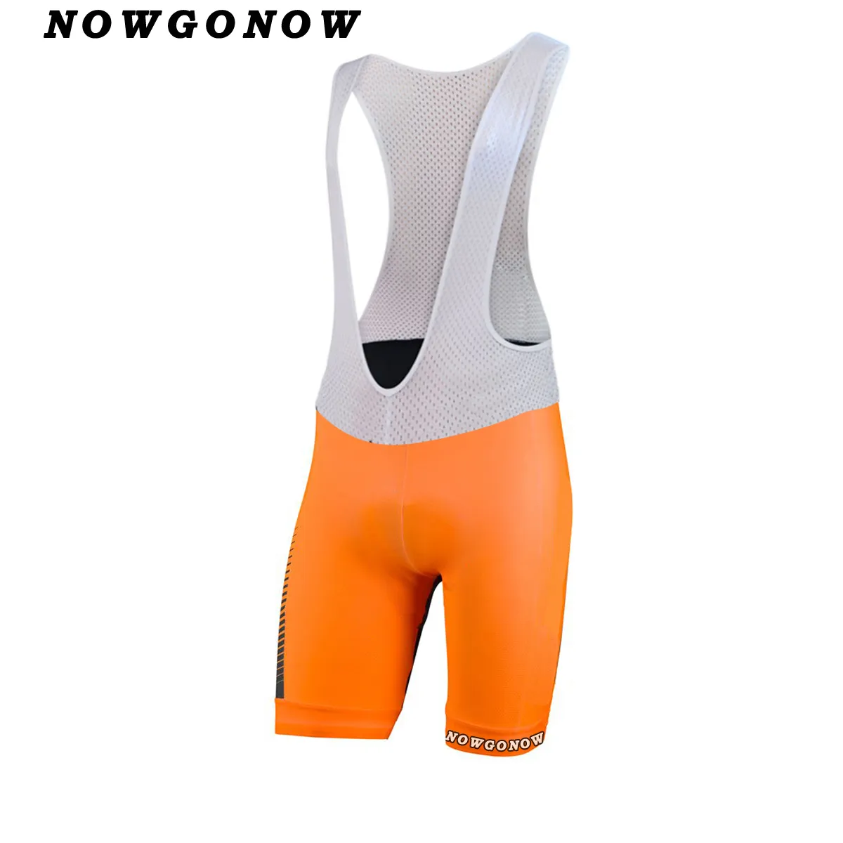 Homens 2017 camisa de ciclismo clássico Retro orange clothing desgaste da bicicleta equitação mtb Mountain road wear personalizado NOWGONOW bib gel pad atacado