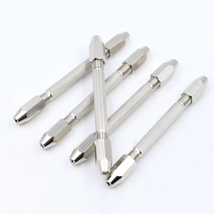 The Best Quality New Hexagon Twist Drill Swivel Head Pin Vise Jewellers Watch Makers Repair Tool Excellent Quality