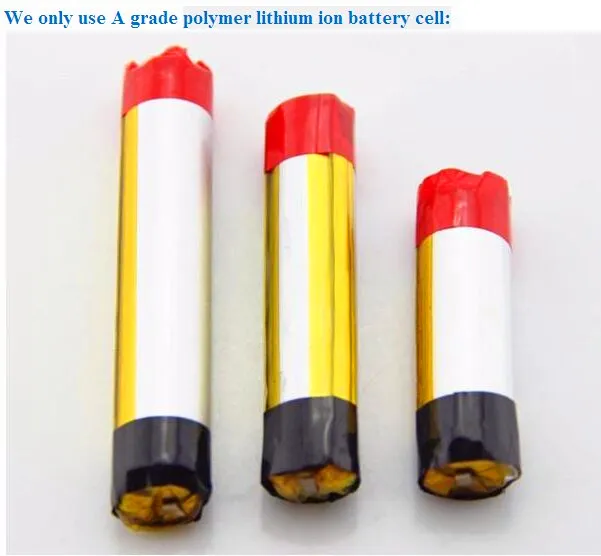 MOQ 1st 510 trådbatterier EVOD VV Vape Oljebatteri för Vaporizer Pen Cartridges E Cigarett