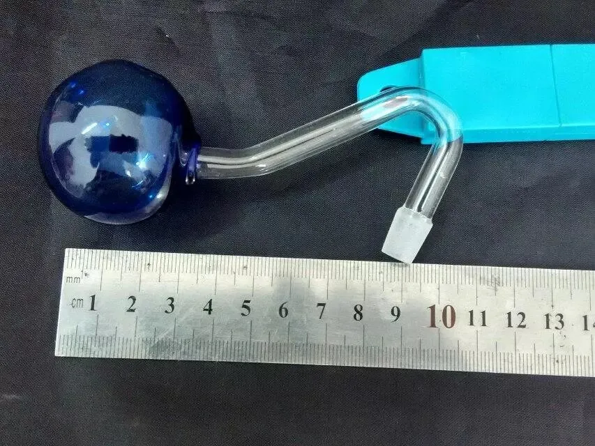 Large bubble color glass S burner, Smoking Accessories Smoking glass water pipes oil Glass Pipe Fittings pot Smoking or bongs