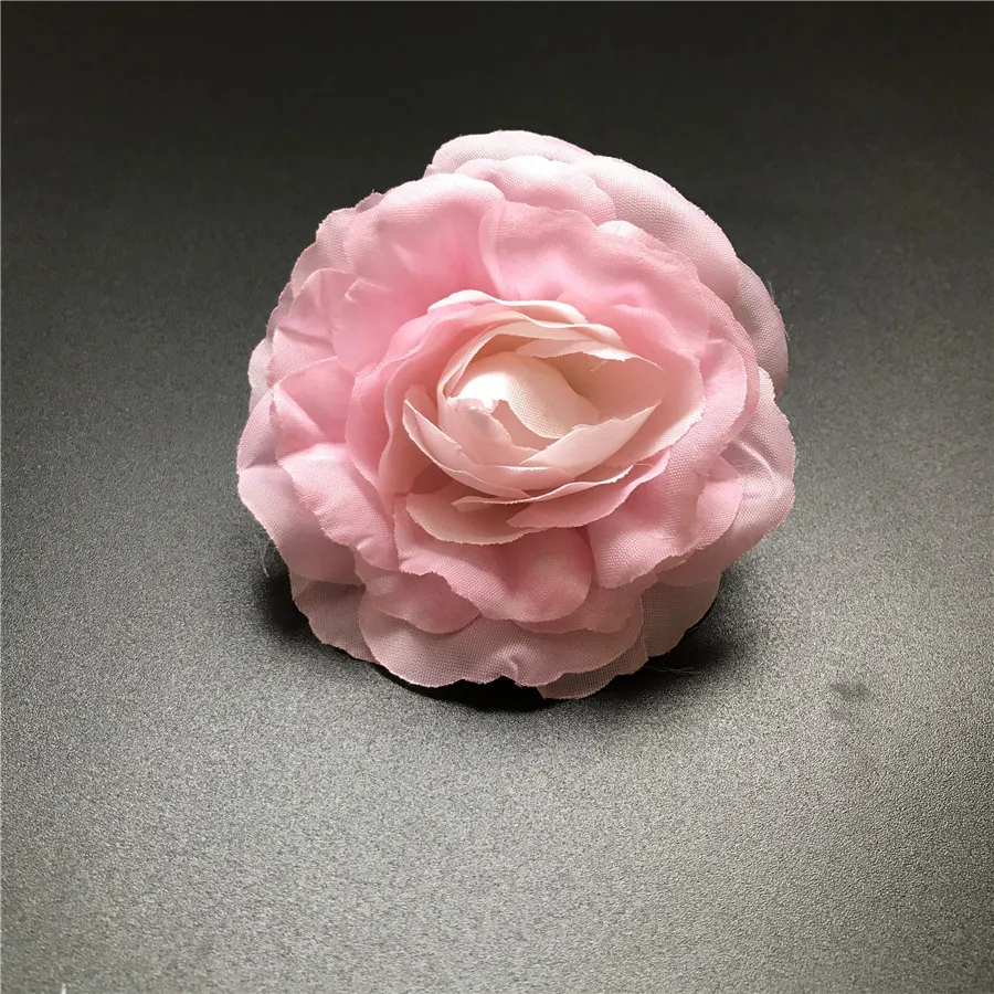 Silk Rose Artificial Flower Heads High Quality Diy Flower For Wedding Wall Arch Bouquet Decoration Flowers