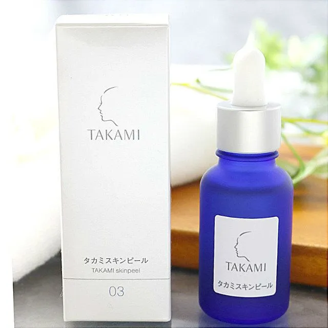 High Quality JAPAN TAKAMI Skin Peel Wake up skin Deep cleansing exfoliators tighten pores 30ml Free Ship