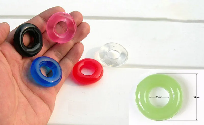 lot colorful Silcone Cock Rings Delaying Ejaculation Rings Penis Ring Flexible Glue Cockring Sex Toys for Men sex toy with r4849052