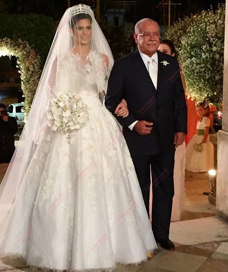 2019 جديد خمر زهرة يزين الرباط سكوب الأميرة فستان الزفاف الأنيق ألف خط طويل بثوب الزفاف زائد الحجم مخصص