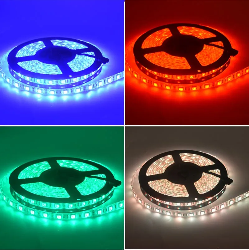 100M 20 rolls Led Strip Light RGB 5050 SMD 300Led Waterproof IP65 100 meter led ribbon change color Halloween Christmas String Via DHL