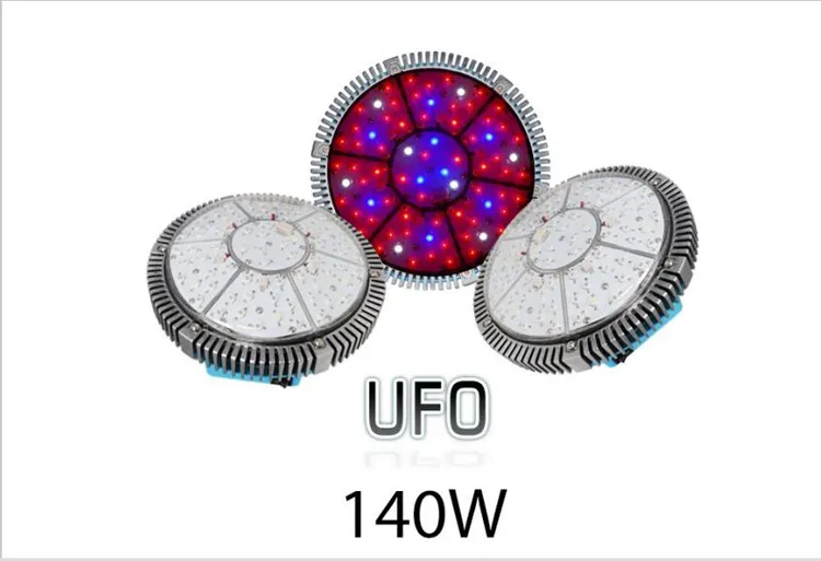 grave Abnorm i går ECO FARM 90W/140W UFO LED Grow Light For Indoor Plants For