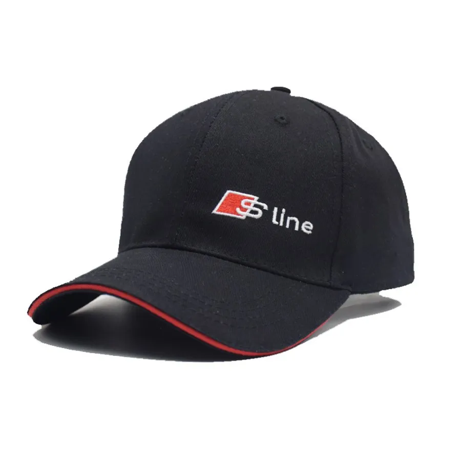 Sline Logo قبعة بيسبول RS Speedway Hat Racing MOTO GP Speed ​​Car Caps للرجال والنساء Snapback لأودي عشاق الصيف S خط قبعات