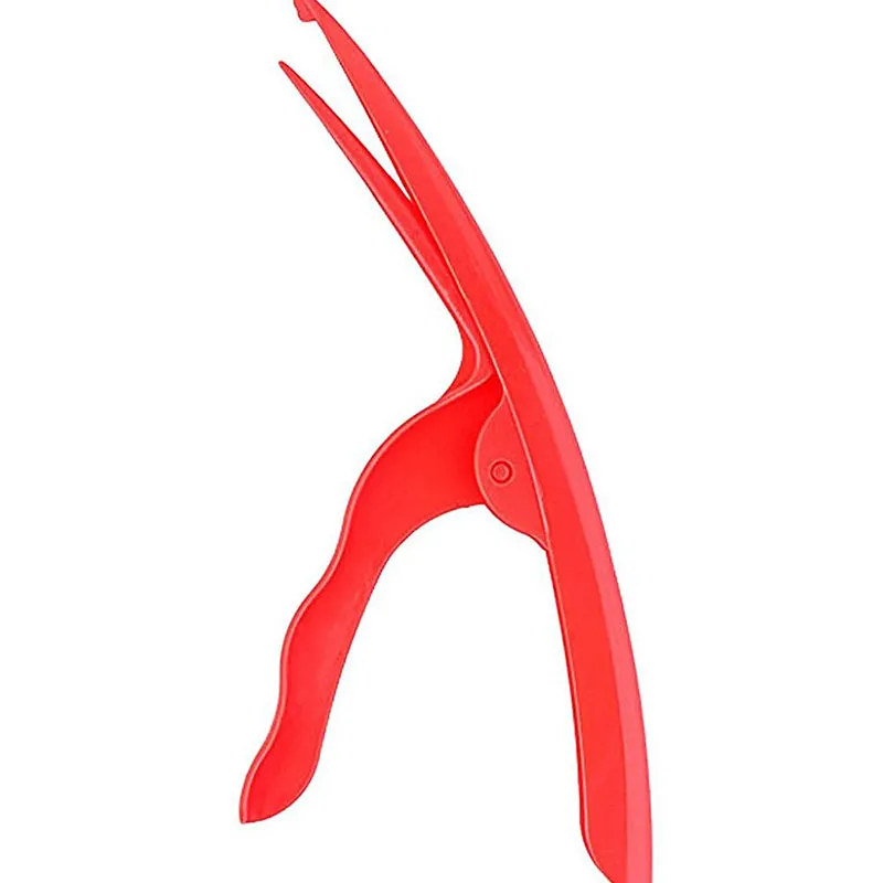 Red Shrimp Deveiner Prawn Peelers Device plastic sea sheller seafood scissors tools utensil creative kitchen gadgets