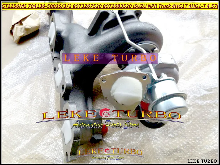 GT2256MS 704136 704136-5003S 704136-0003 8973267520 8972083521 Turbo voor ISUZU NPR 2001- voor OKRNIAN BOGDAN 4.6L 4HG1 4HG1T 4HG1-T 4.57L