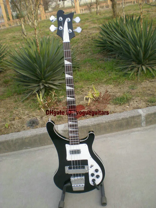 Black 4 Strings 4003 Bass Guitar OEM Musical Musical Musical