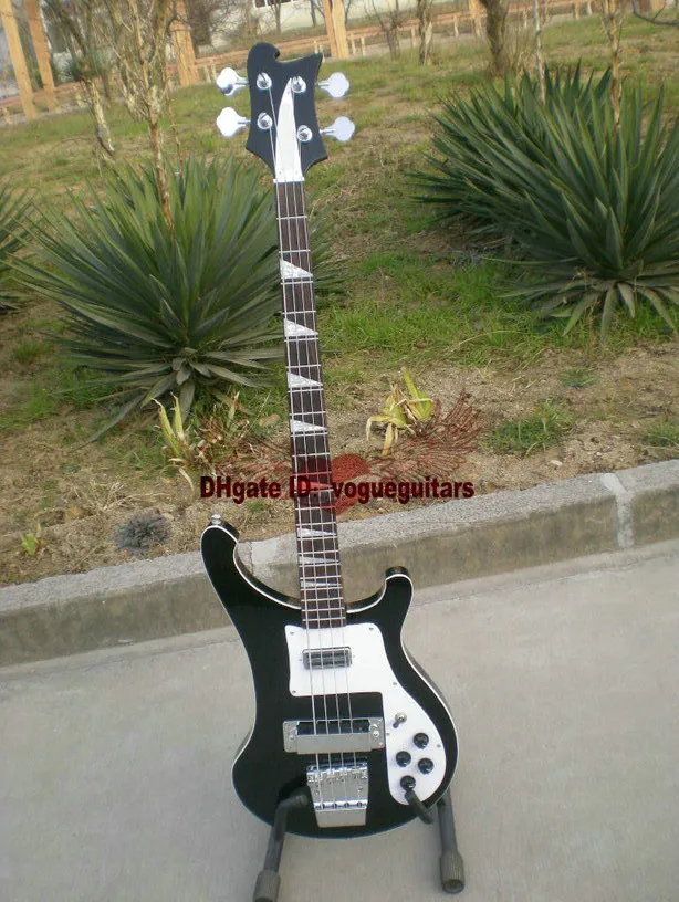 Black 4 Strings 4003 전기베이스 기타 OEM 악기