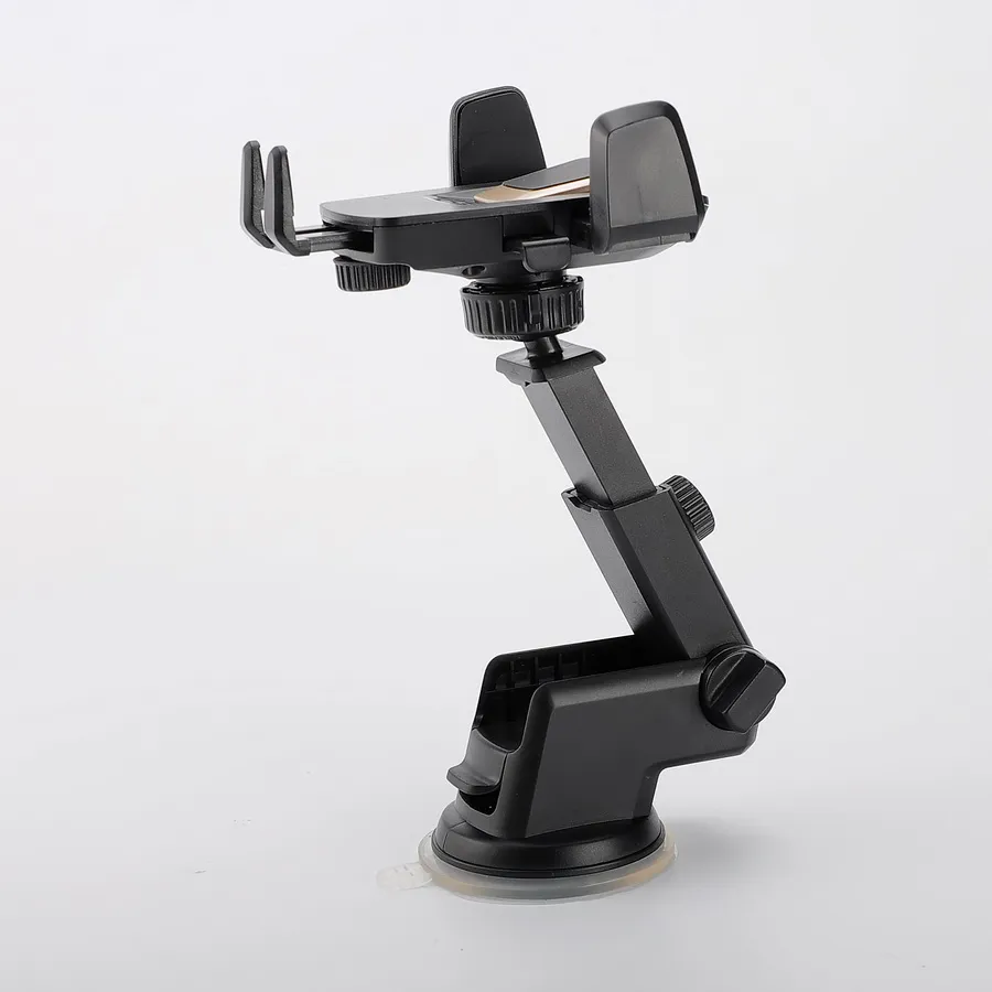 Universal 360 Graus Fácil One Touch Car Mount para iPhone X MAX Handfree Inteligente Titular Celular Ventosa Cradle Stand Titulares com o Pacote