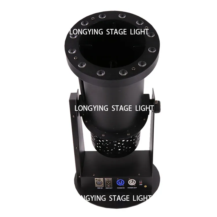 Special Effect 12*3w RGB LED Confetti Machine,DMX Led Confetti Blower, Stage Confetti Cannon,For Wedding Events