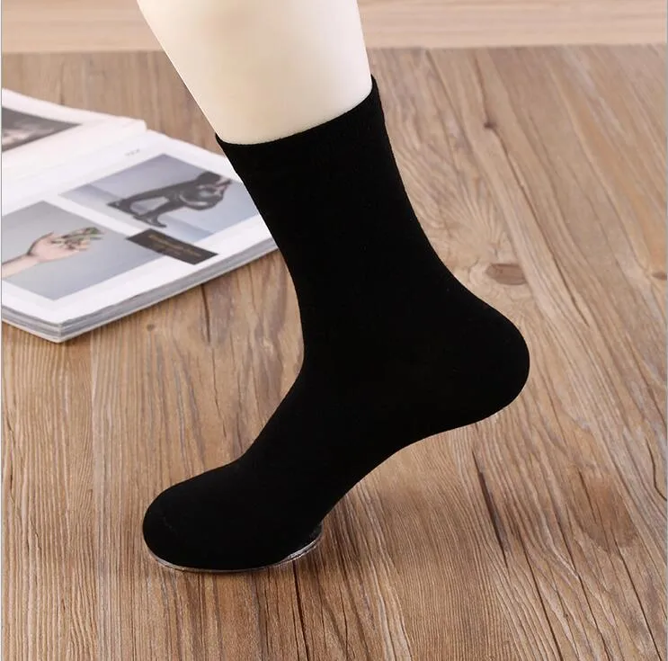 sale Spring and autumn newest Men's Socks business soft comfortable breathable cotton tube sock NW019