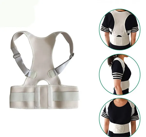 Houding Corrector Schouder Houding Corrector Houdings Brace Nieuwe Magneet Houding Terug Schouder Corrector Ondersteuning Brace Riemtherapie Instelbaar