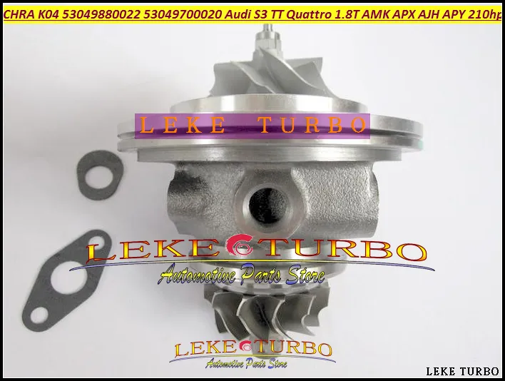 Turbo Cartridge CHRA K04 020 53049880020 53049700020 Turbocharger For Audi S3 99- TT Quattro 1.8T 99- AJH AMK APX APY 1.8L 225HP