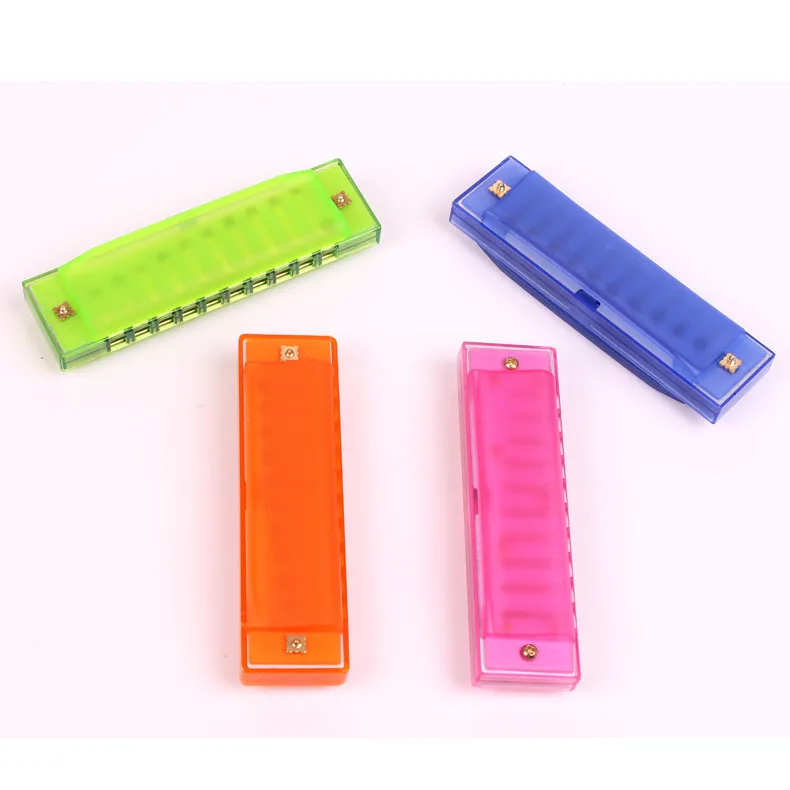 Factory Outlets 10 Hole Children's Harp Harmonica, Baby Early Education Puzzle Music Toys