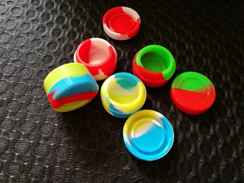 Silicone Jar 3ml Assorted Colors