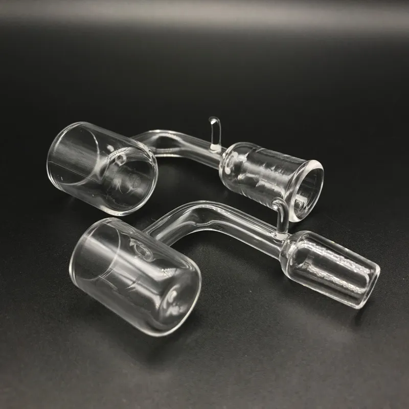 16mm 20mm 24mm Quartz Enail Banger With Hook Female Male 10mm 14mm 18mm Quartz E Nail Banger Nails For Coil Heater Dab Rigs