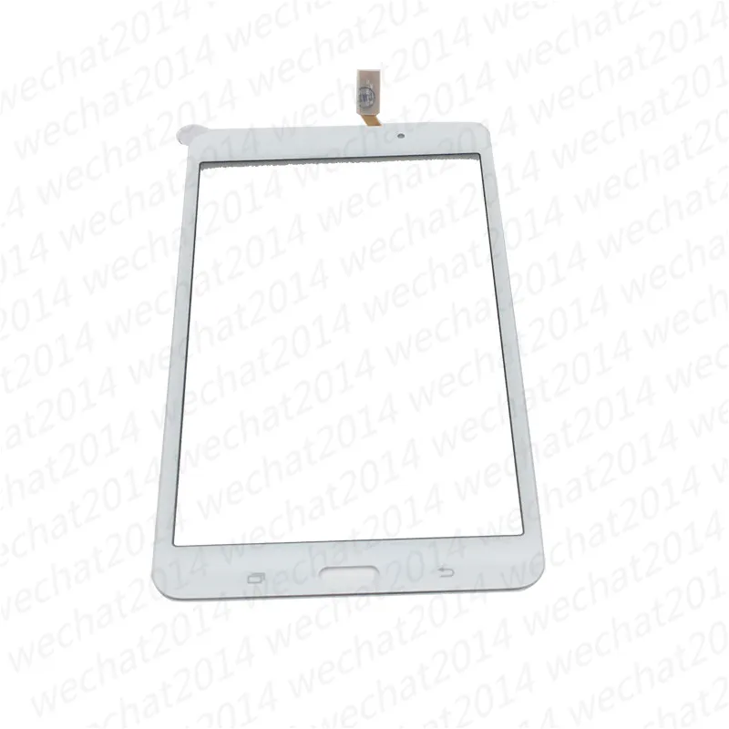 OEM Touch Screen Digitalizador Lente de vidro com adesivo de fita para Samsung Tab 4 7.0 T230 T231 Livre DHL Frete